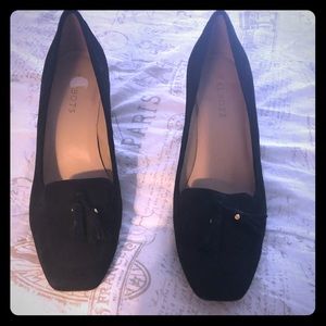 Black Talbots Heels